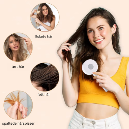 Selvrensende hårbørste