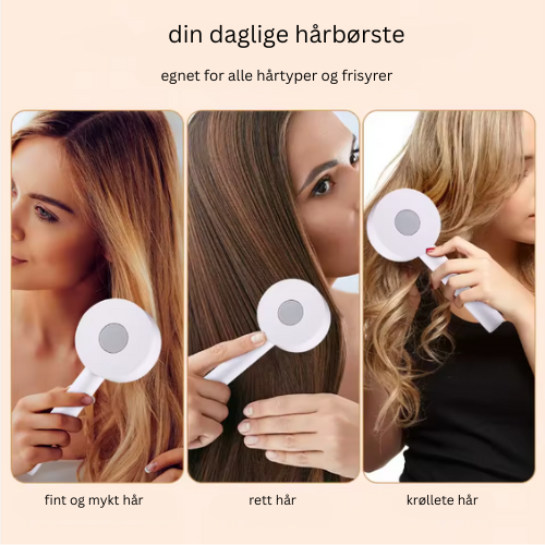 Selvrensende hårbørste