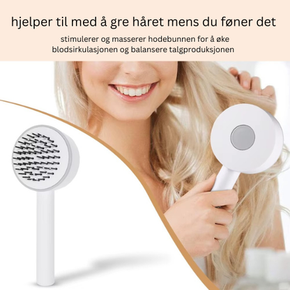 Selvrensende hårbørste